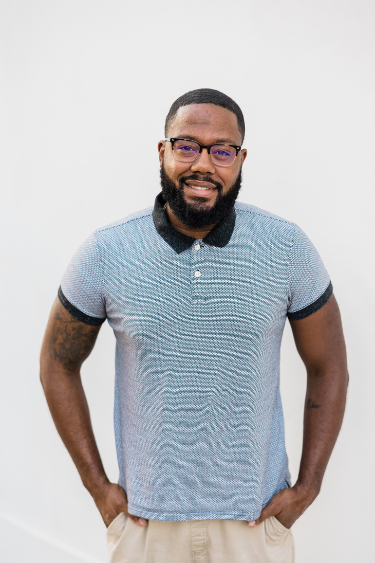 Man in Polo Shirt